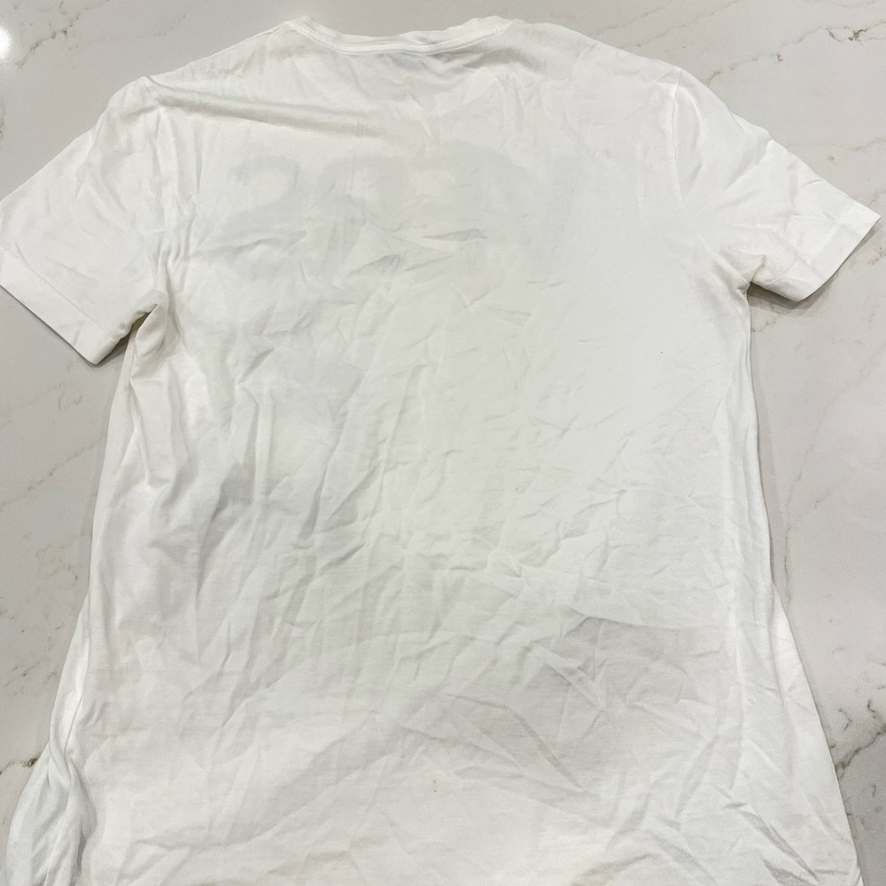 Versace White and Black Short Sleeve Tee - Picture 3 of 3